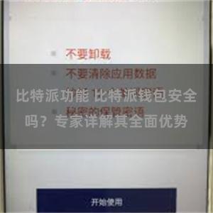 比特派功能 比特派钱包安全吗？专家详解其全面优势