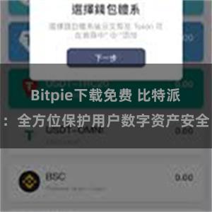 Bitpie下载免费 比特派：全方位保护用户数字资产安全