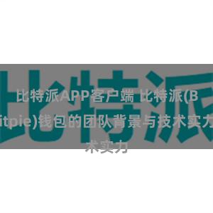 比特派APP客户端 比特派(Bitpie)钱包的团队背景与技术实力