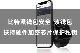 比特派钱包安全  该钱包扶持硬件加密芯片保护私钥